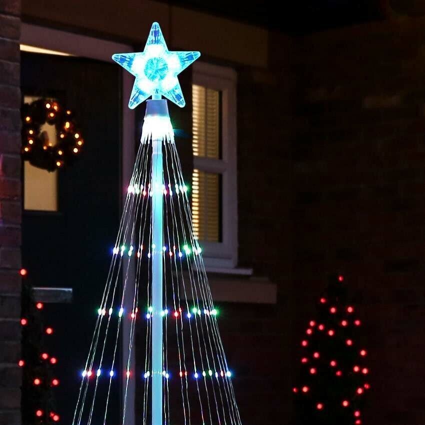 Décoration de Noël LED Animée Multicolore