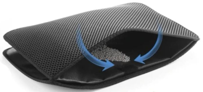 Bowlrise Tapis Piège-Litière pour Chat