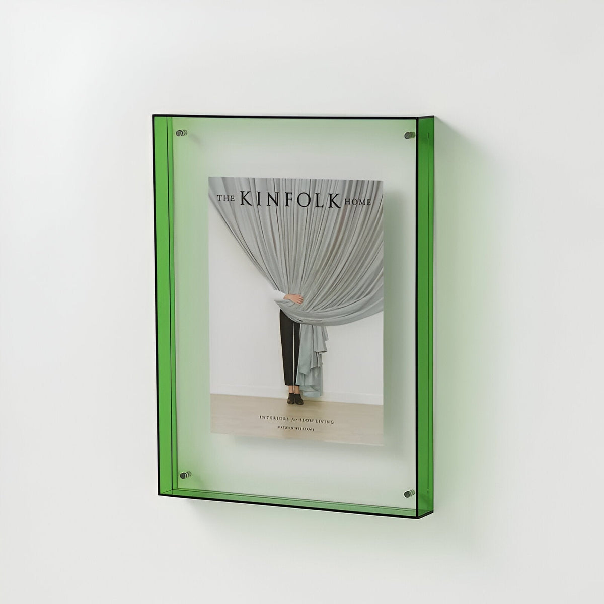 Minimalist Acrylic Photo Frame, Standing or Hanging