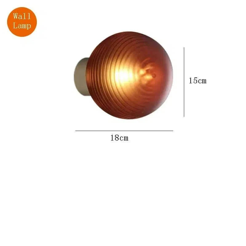 Glass Globe Cluster Light, Black Frame