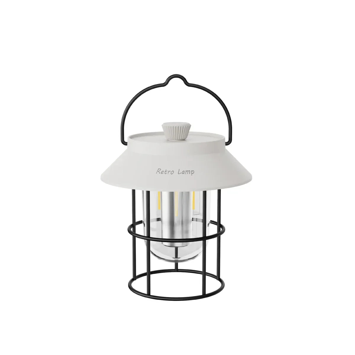 CampGlow - Lanterne LED Rétro Rechargeable USB