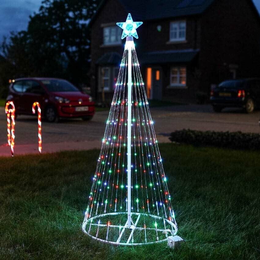 Décoration de Noël LED Animée Multicolore
