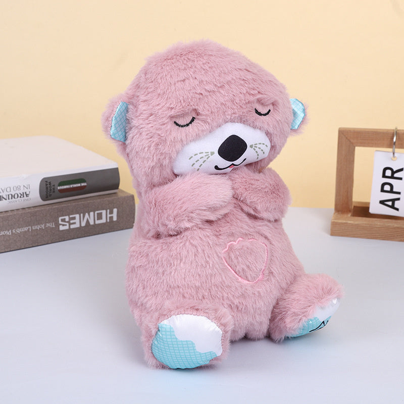 Peluche qui respire avec battements de cœur