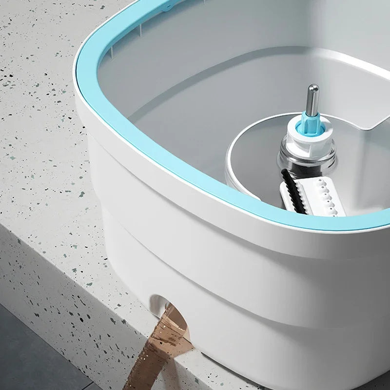 SpinMop - Set Balai Rotatif et Seau Essoreur
