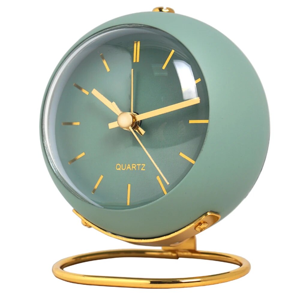 Electronic Metal Table Clock, Modern Design