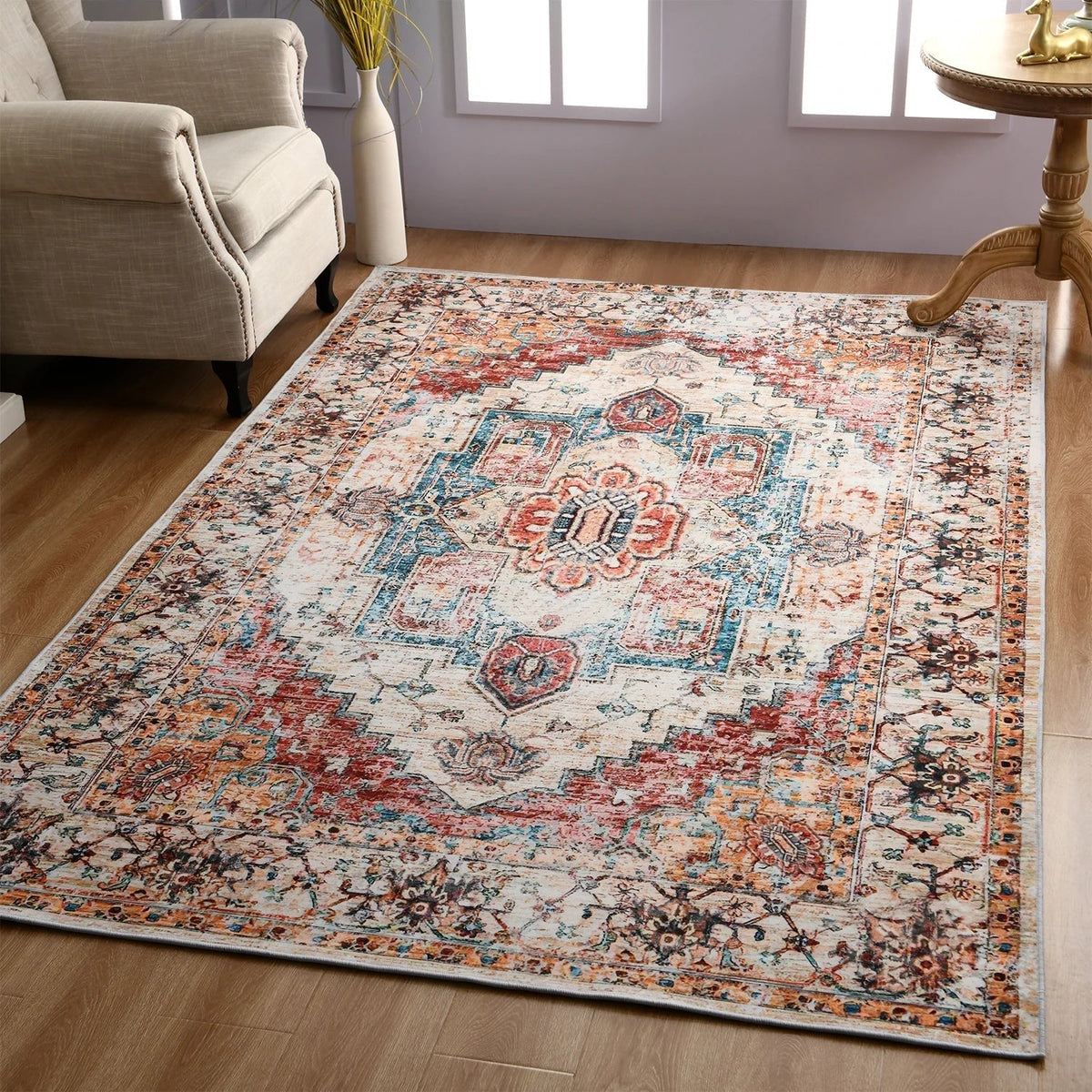HeritageWeave - Tapis Vintage d'Inspiration Persane