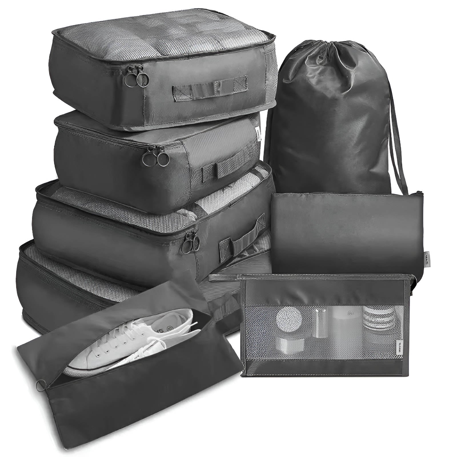 7-Piece Travel Packing Cubes Set