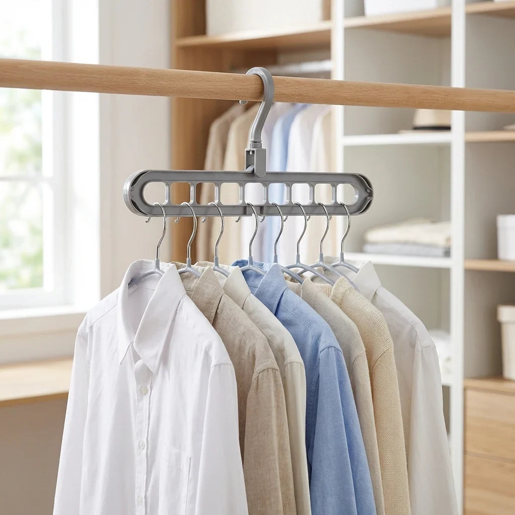 Vertical Closet Hangers, Set of 3
