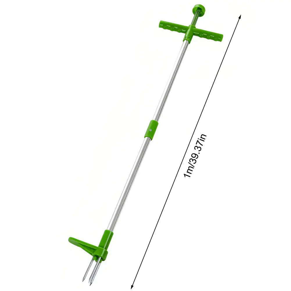 Pedal and Claw Weed Puller