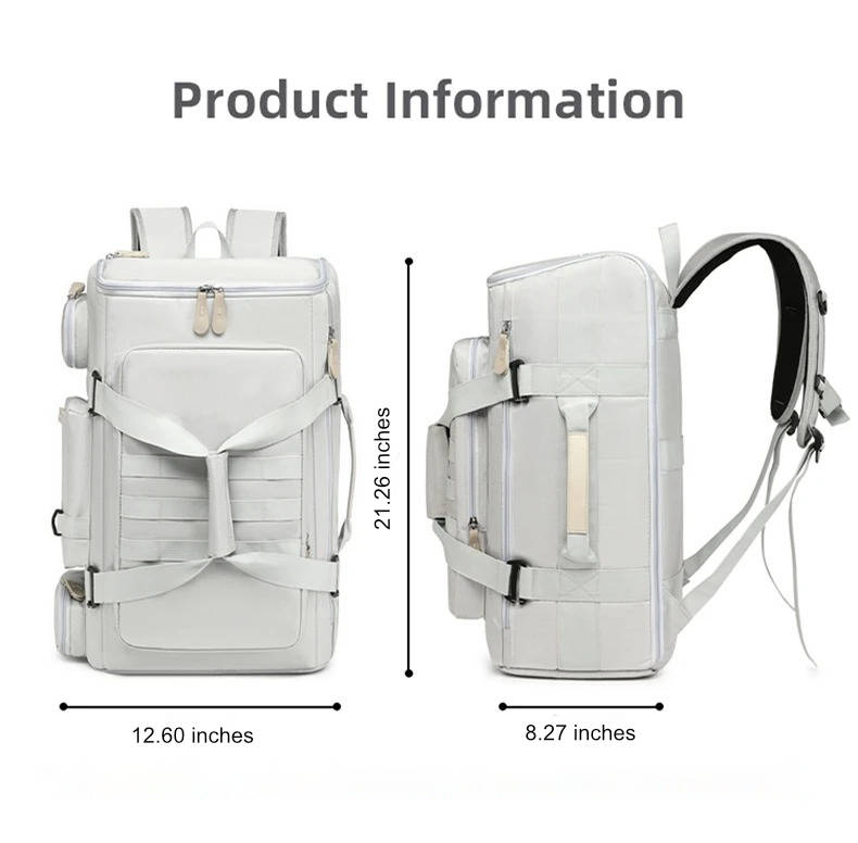 Sac à dos grand volume pour voyage et travail
