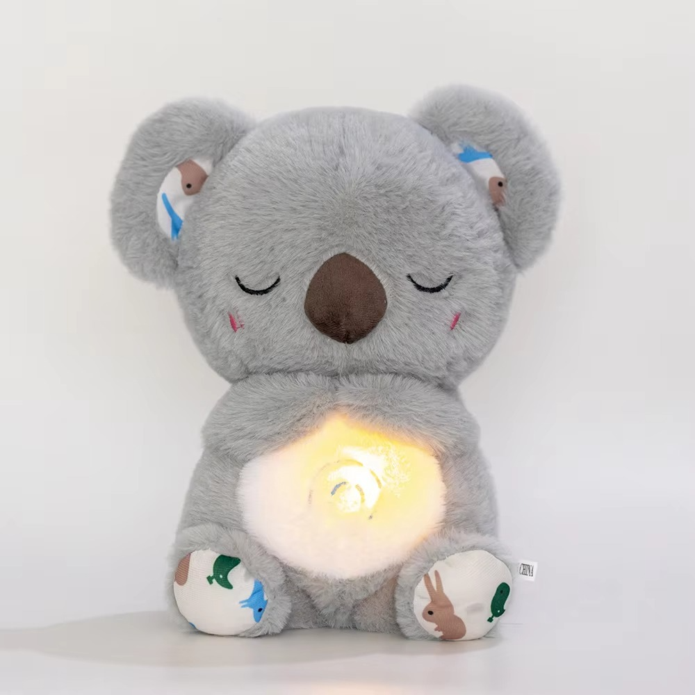Peluche qui respire avec battements de cœur