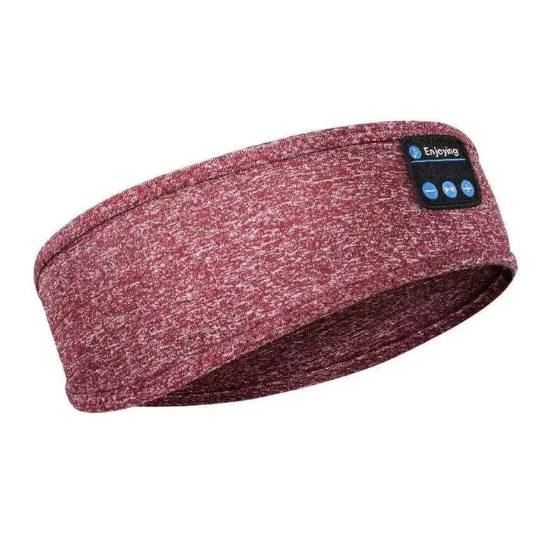 Masque de Sommeil avec Écouteurs Bluetooth - Red