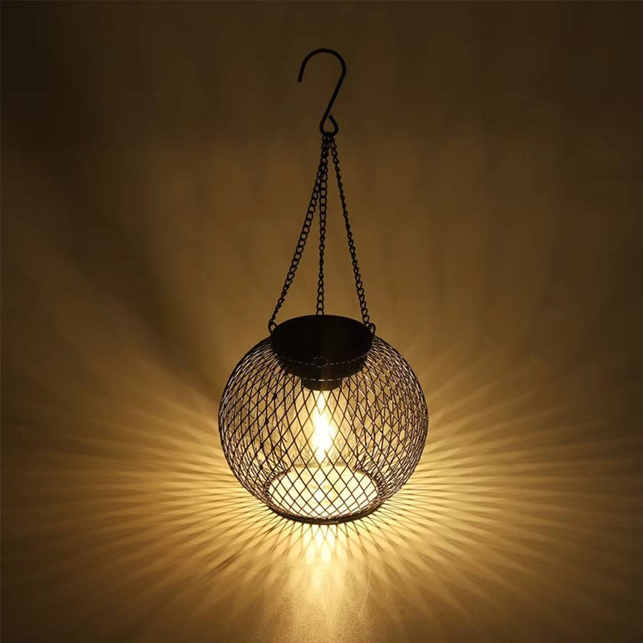 Lanterne Solaire Suspendue d'Extérieur