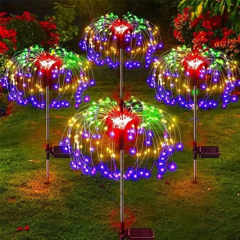 Lumières Feux d'Artifice Décoratives pour Jardin
