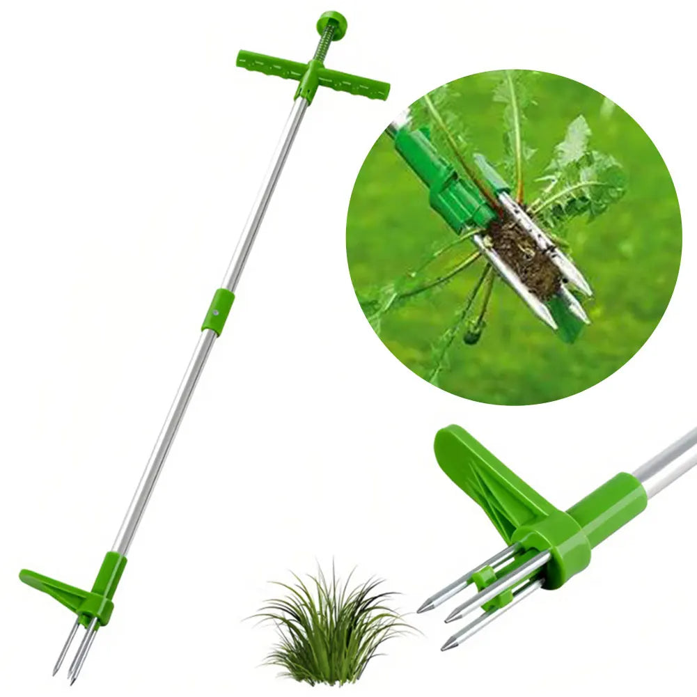 Pedal and Claw Weed Puller