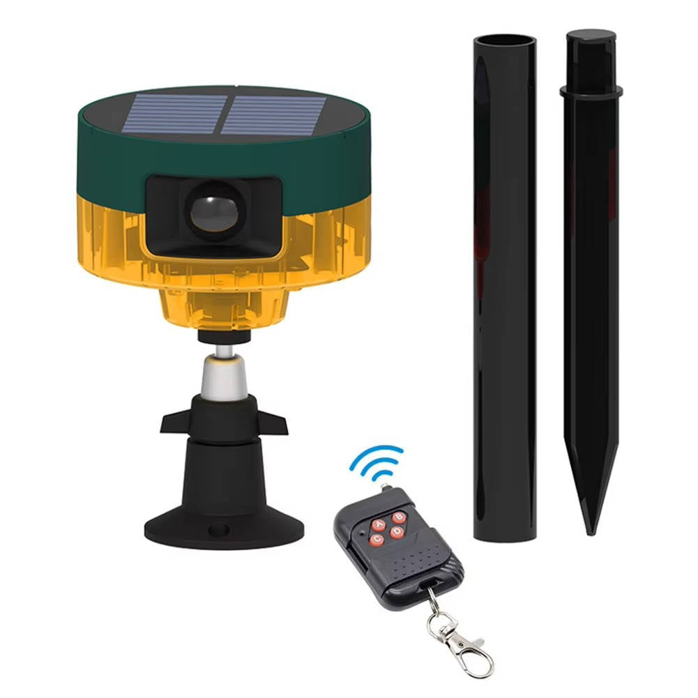 360° Solar Repellent for Pigeons and Wild Boars