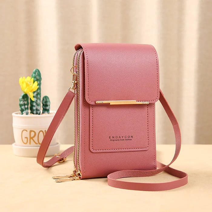 Compact Women's Crossbody Bag with Phone Pocket