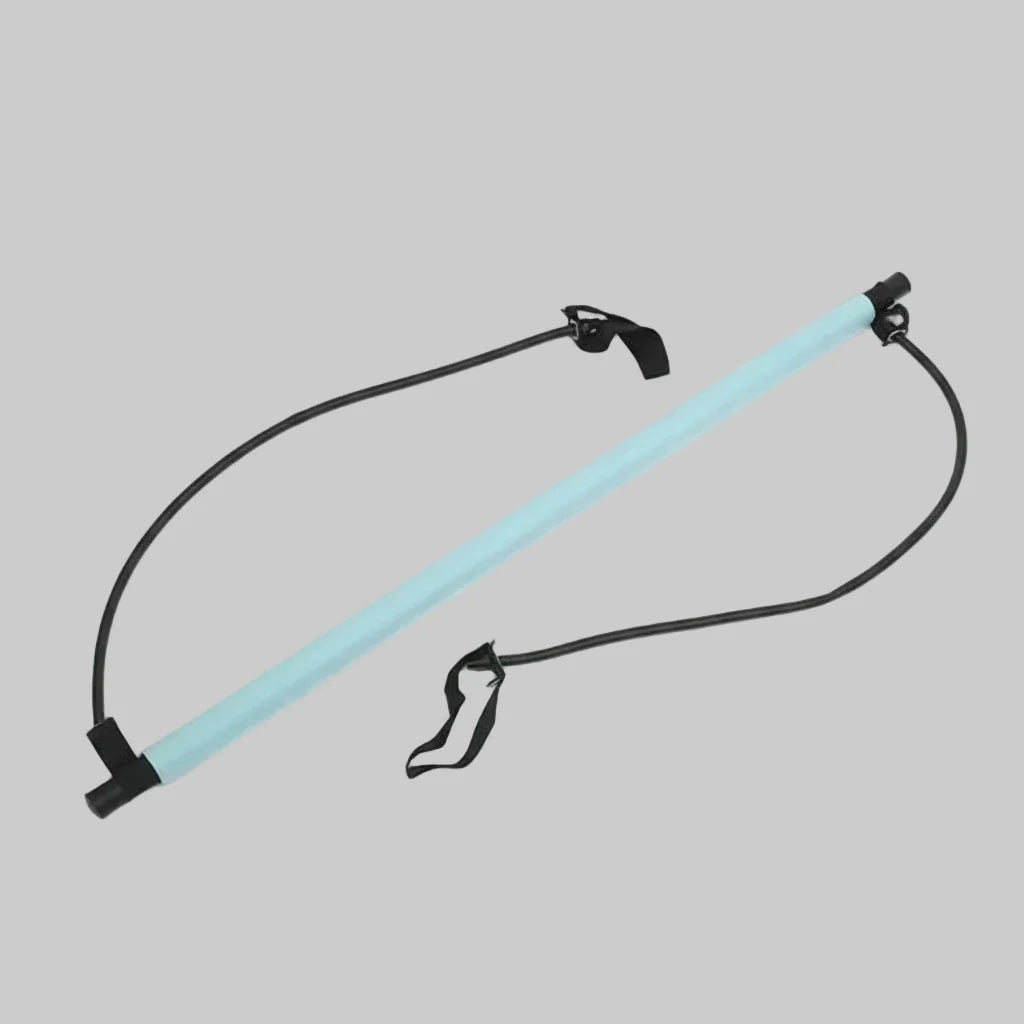 Pilatescore Bar Set - Portable Pilates training device with resistance bands
