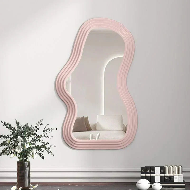 Miroir en forme de nuage, design moderne, 26 × 41 cm