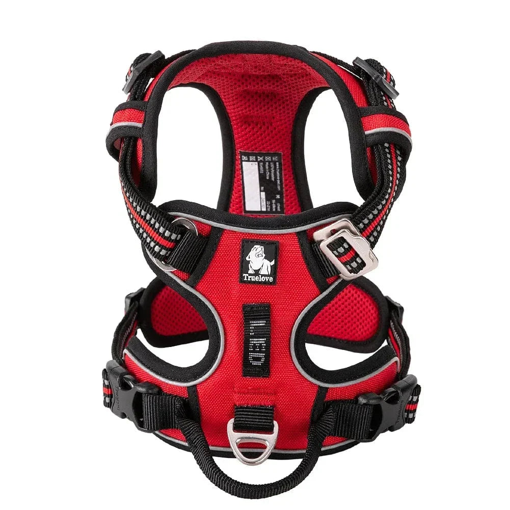 Adjustable Dog Harness, Sizes XS to XL