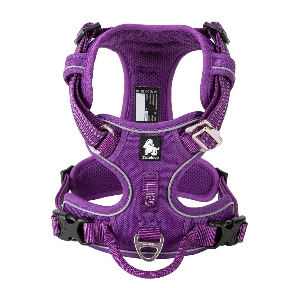 Adjustable Dog Harness, Sizes XS to XL