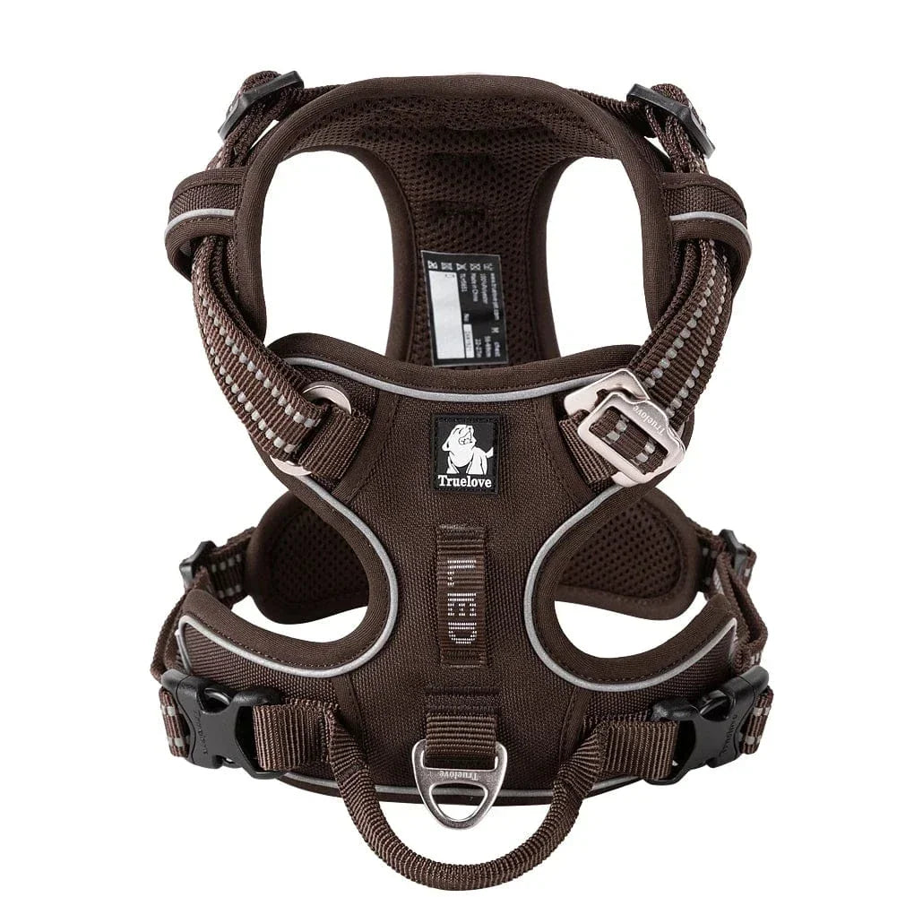 Adjustable Dog Harness, Sizes XS to XL