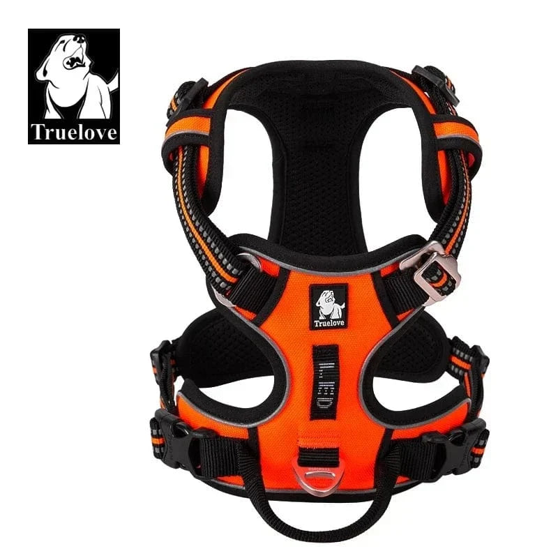 Adjustable Dog Harness, Sizes XS to XL