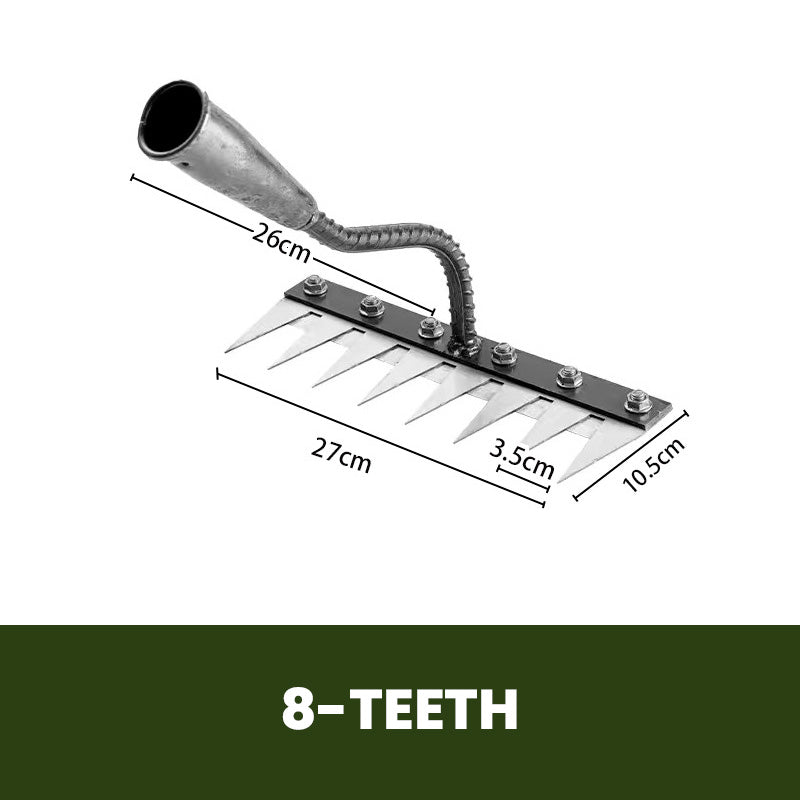 Versatile Lawn Rake with Handle
