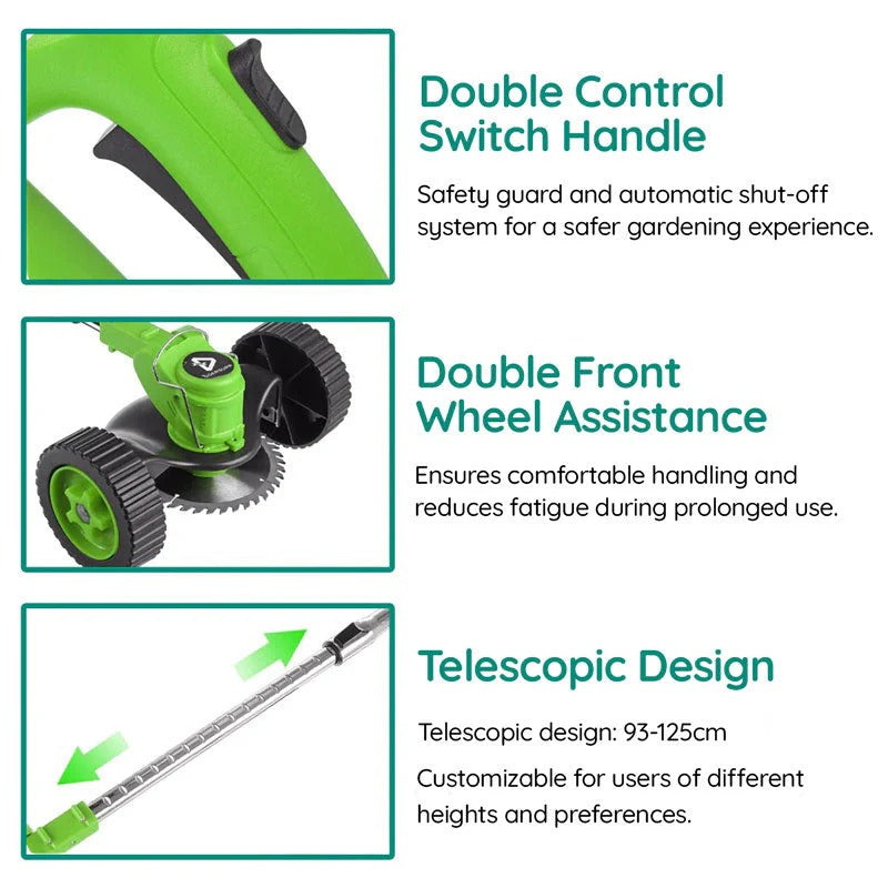 Powerful Cordless Electric Trimmer