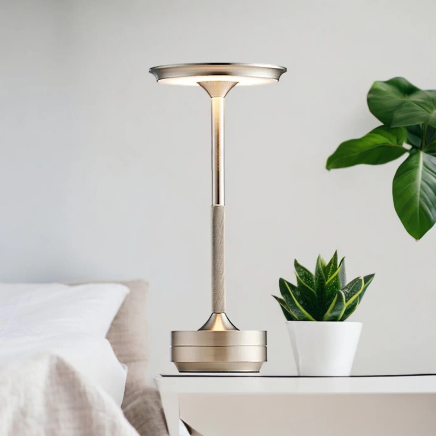 Lampe de table sans fil tactile design nordique