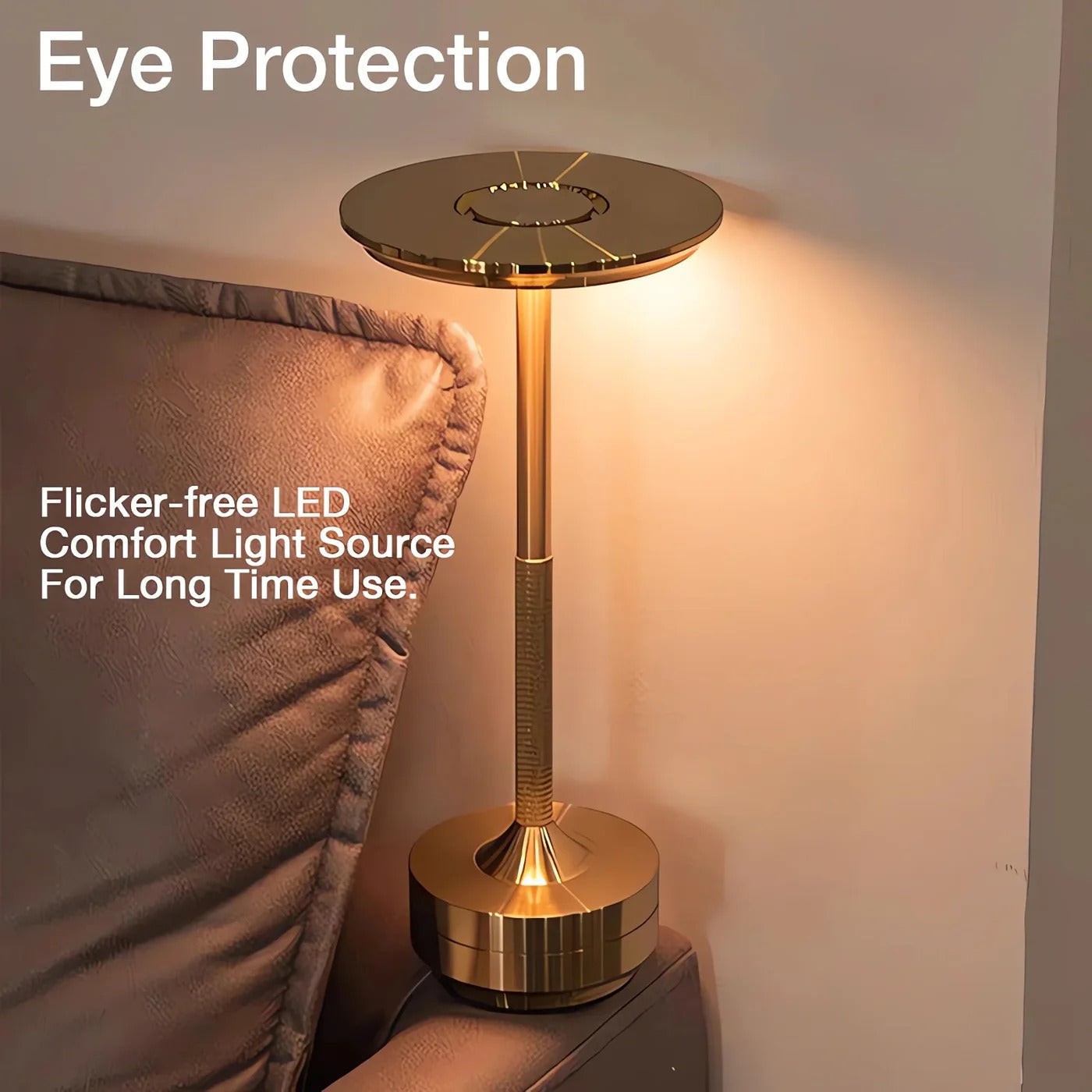 Lampe de table sans fil tactile design nordique