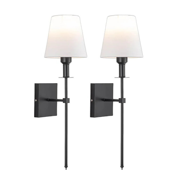 Set 2 appliques murales sans fil rechargeables – Elmora