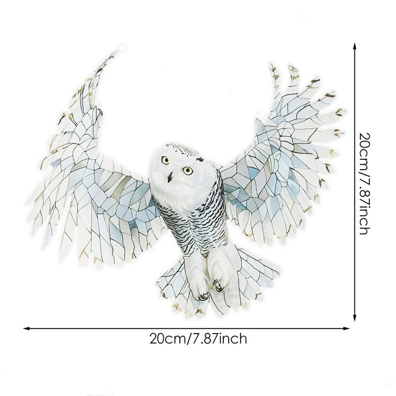 Attrape-soleil colibri en verre suspendu