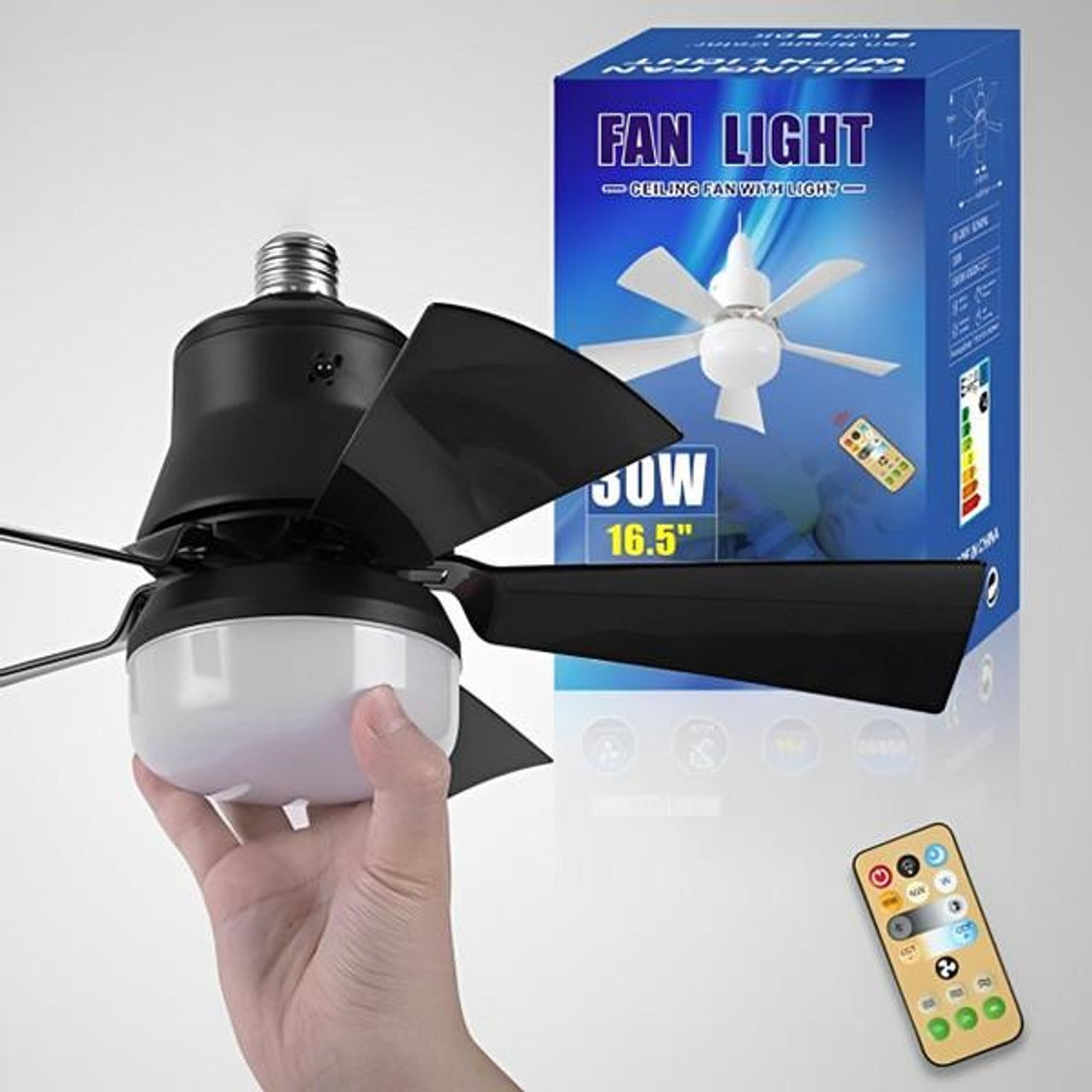 Ventilateur de plafond discret