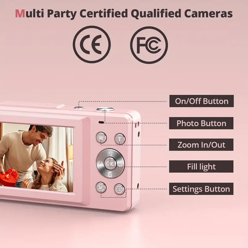 Appareil Photo Numérique Compact Rétro
