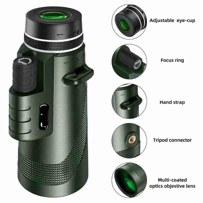 Monoculaire Compact de Poche