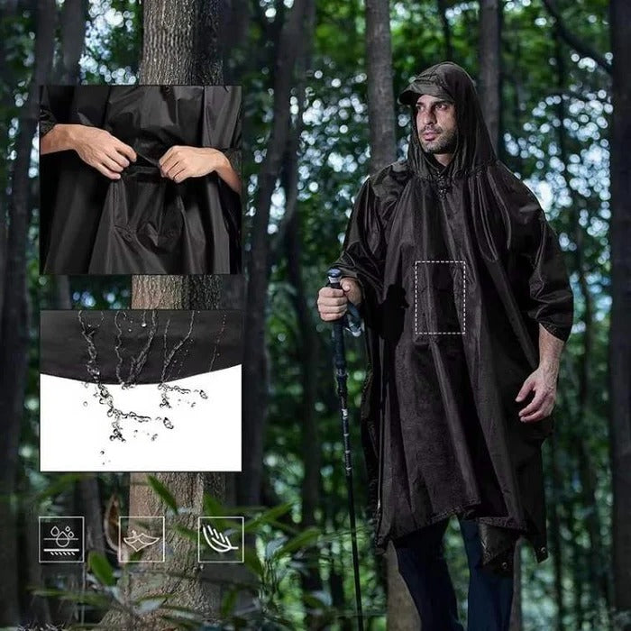 Outdoor Rain Poncho