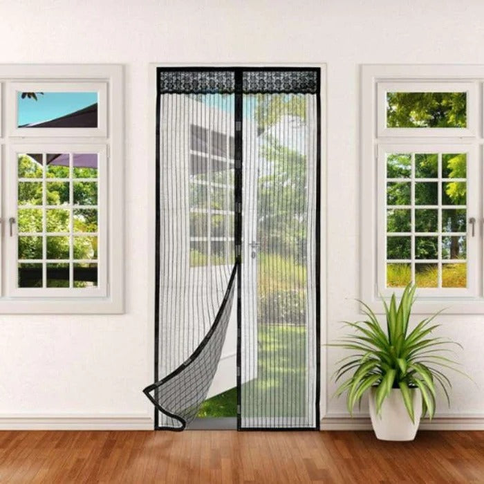 Moustiquaire magnétique pour porte – Maison Elmora