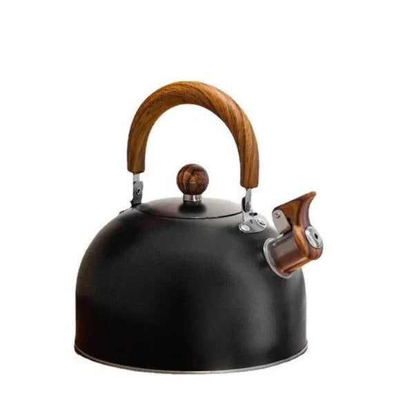 Whistling Kettle for Hot Drinks on All Stovetop Types