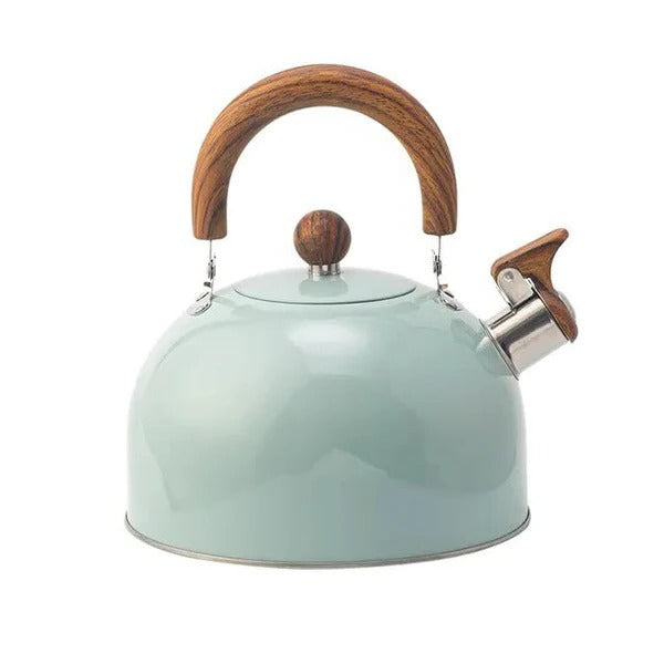 Whistling Kettle for Hot Drinks on All Stovetop Types