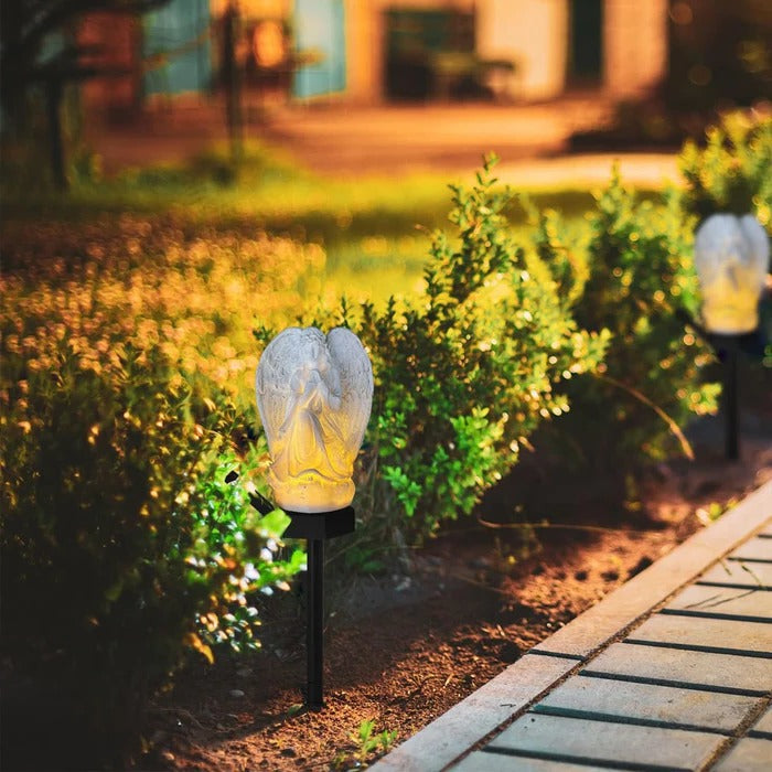 Lampe Ange Solaire de Jardin