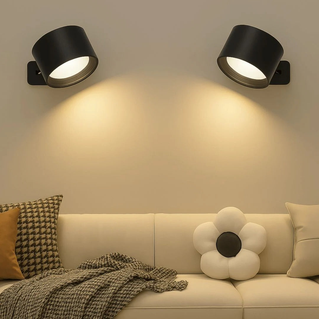Applique Murale Rechargeable Rotation 360