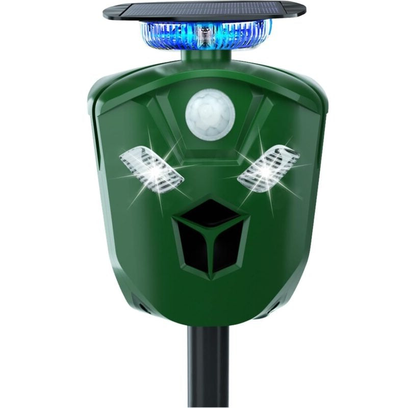 Répulsif Animaux Solaire Ultrasonique 360°