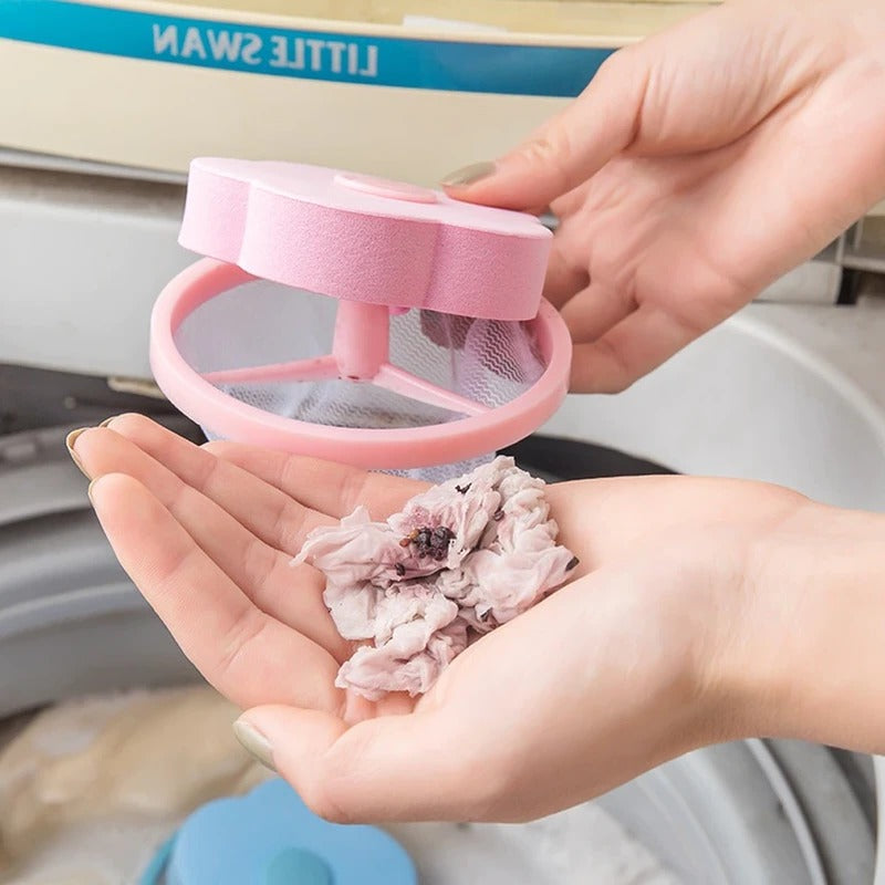 Collecteur peluches et poils en machine à laver