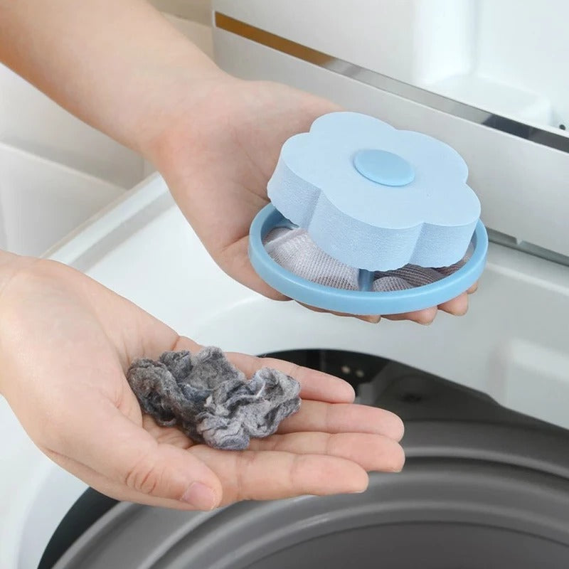 Collecteur peluches et poils en machine à laver