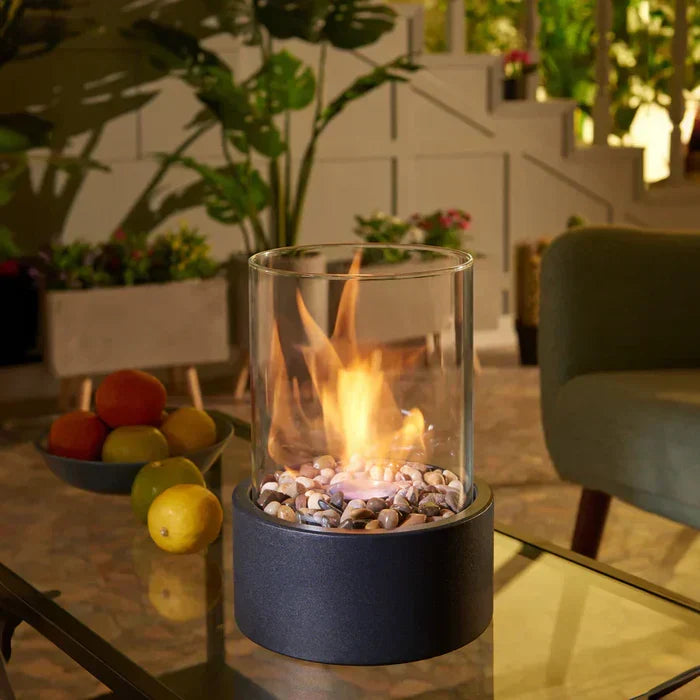 GlowLuxe - Lanterne à Flamme de Table