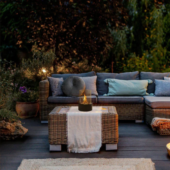 GlowLuxe - Lanterne à Flamme de Table
