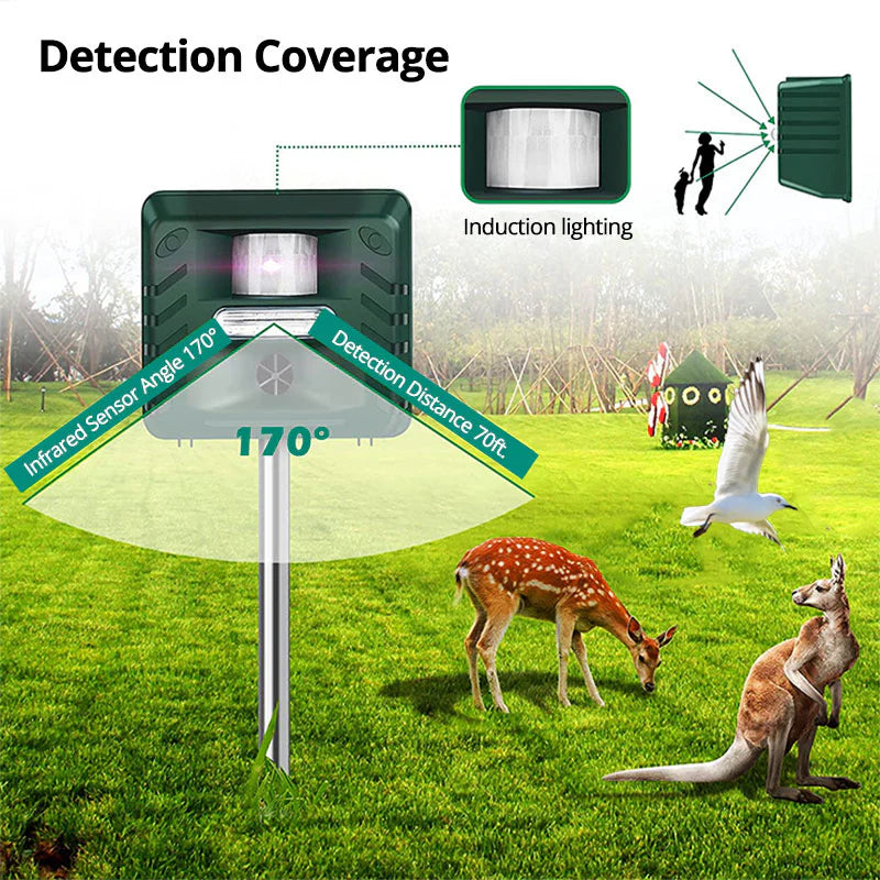 Ultrasonic Woodpecker Repellent
