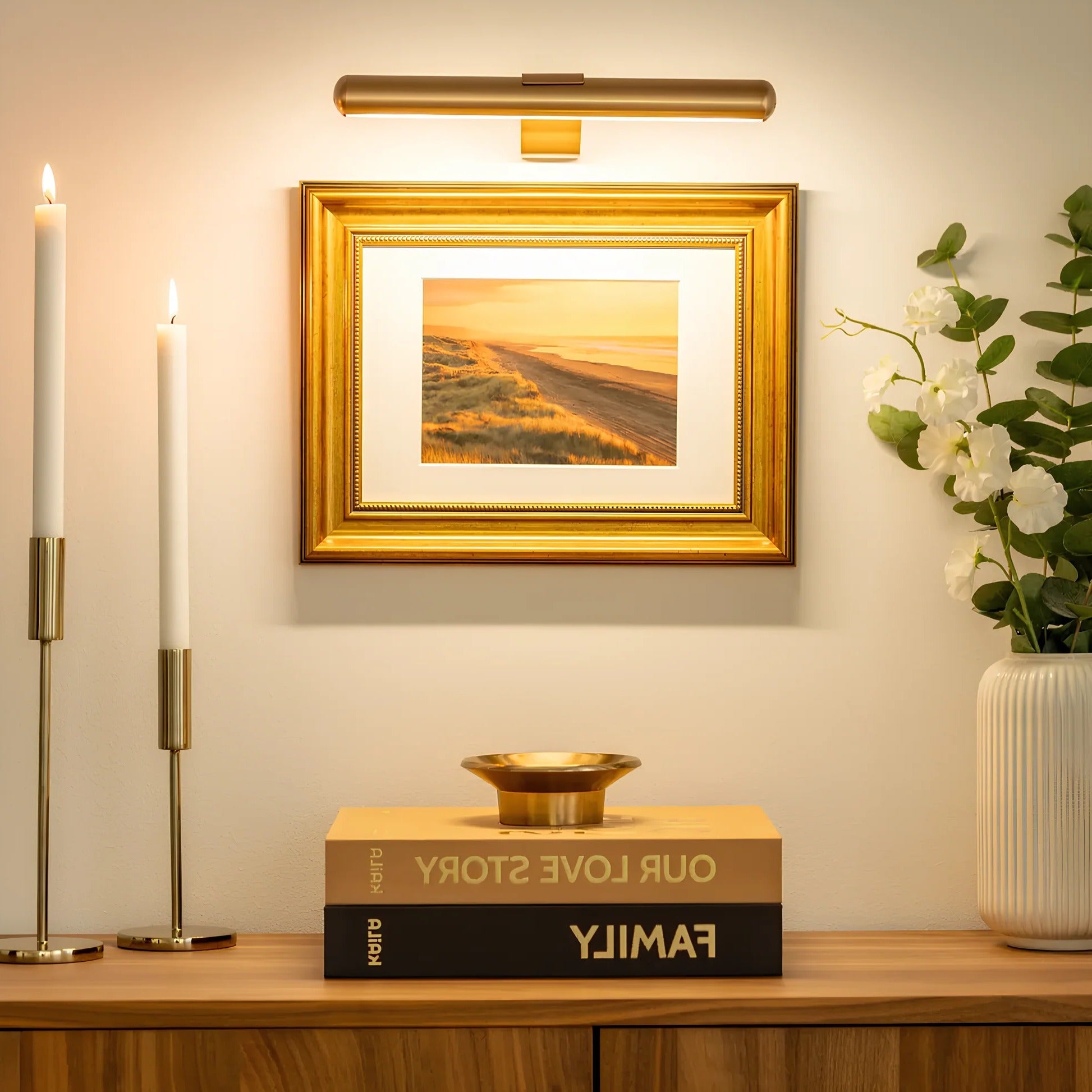Applique LED sans fil pour tableau