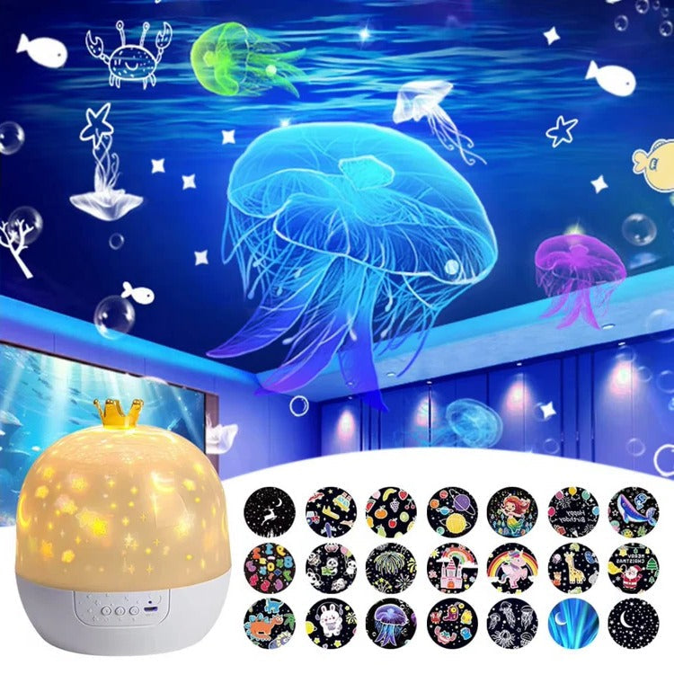 Veilleuse enfant projection océan lumineuse